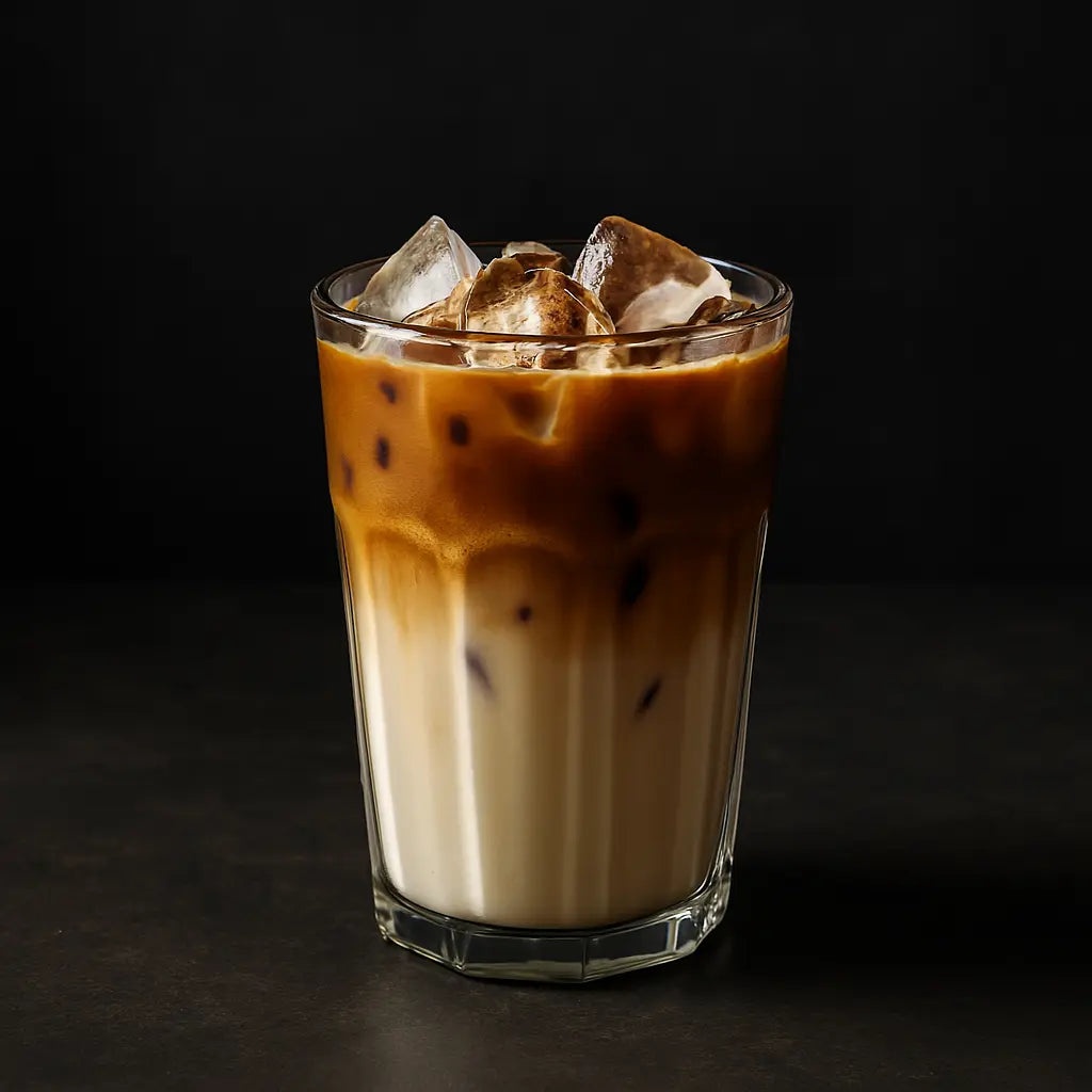 Iced Mushroom Latte Coffee Recipe